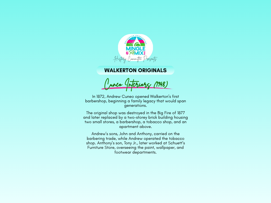 From The Archives #5 | Walkerton Homecoming Committee